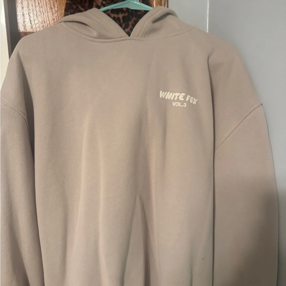 Women’s Cream Hoodie - Picture 1 of 2